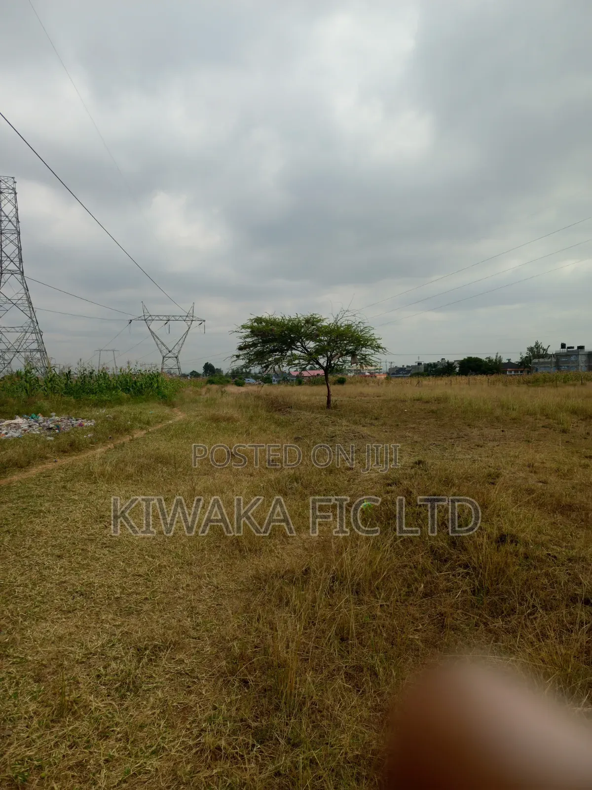 1 Acre for Sale Touching Tarmack in Shujaa Mihang'o