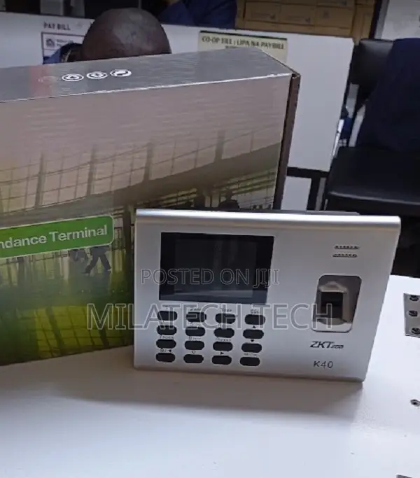 Zk40 Fingerprint Payroll Attendance Machine