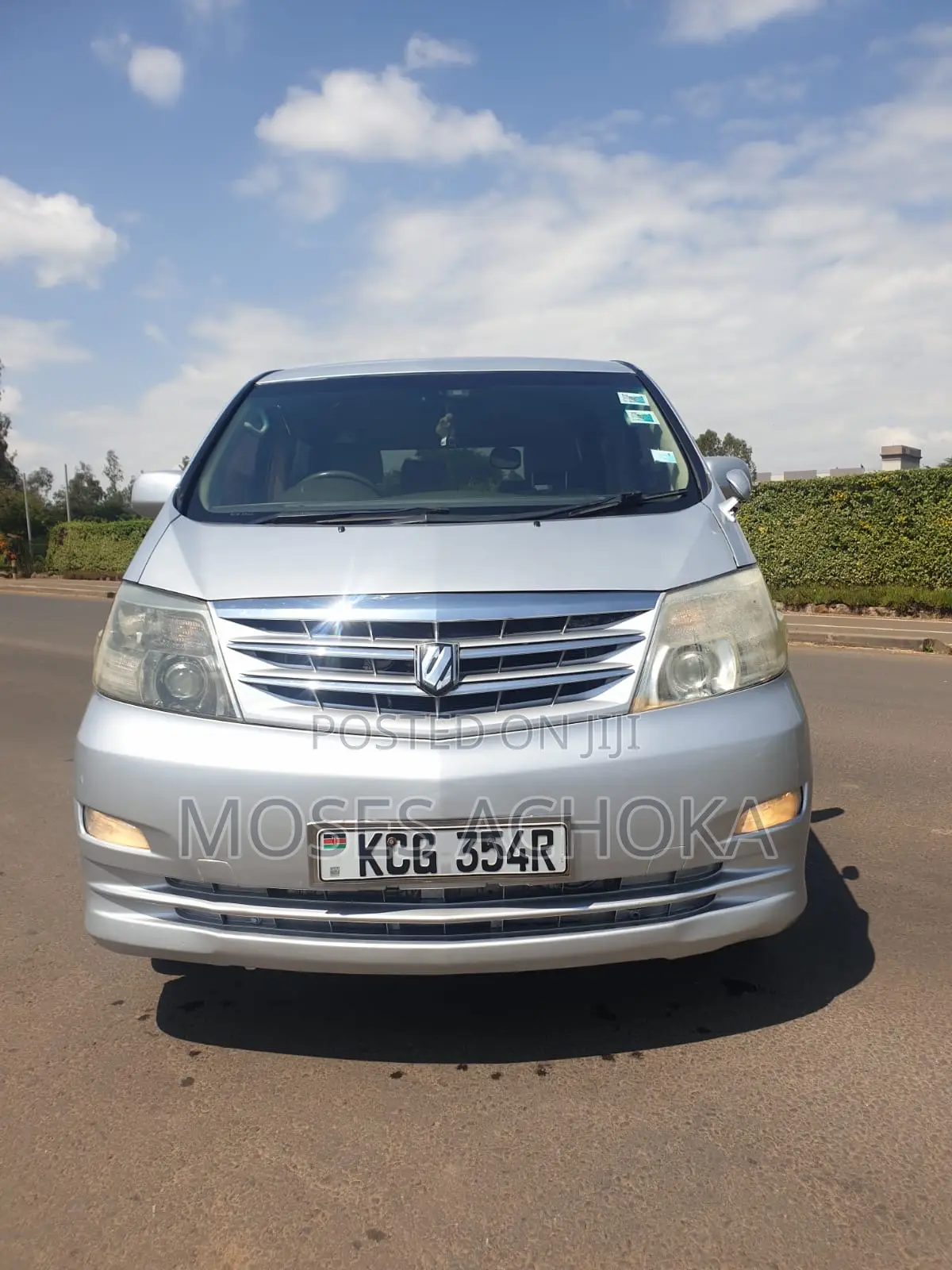 Toyota Alphard 2008 Silver