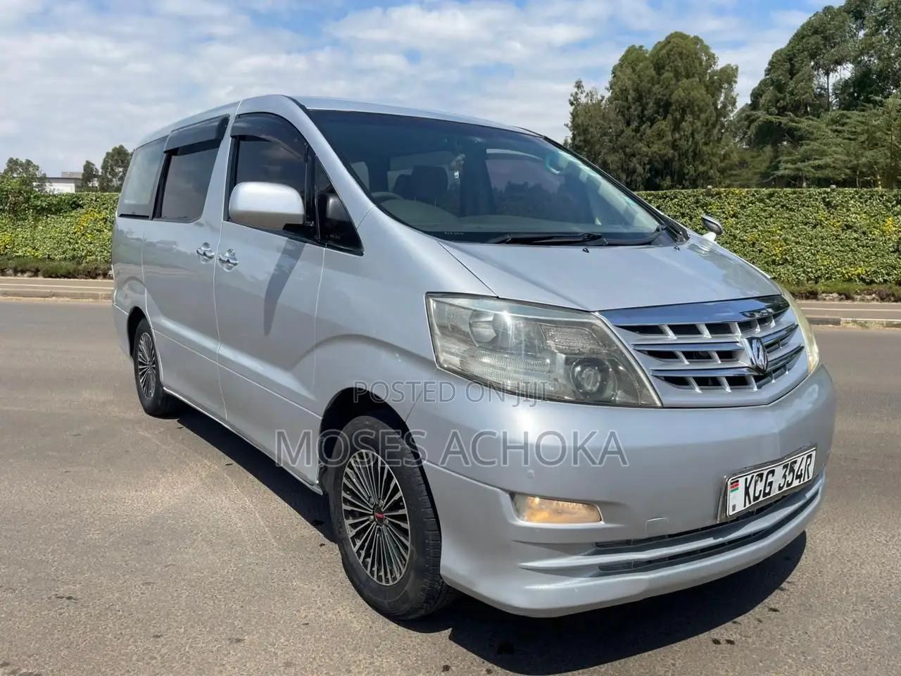 Toyota Alphard 2008 Silver