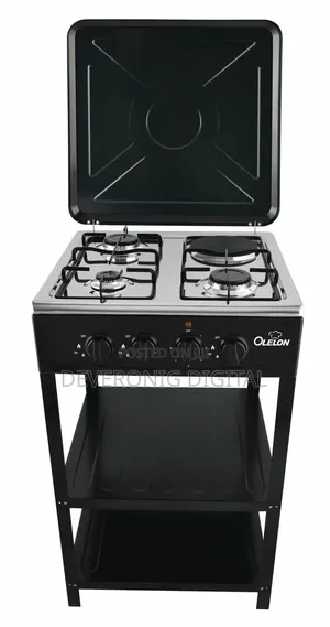 Standing Cooker With Shelves 3+1 Standing Cooker With Shelves