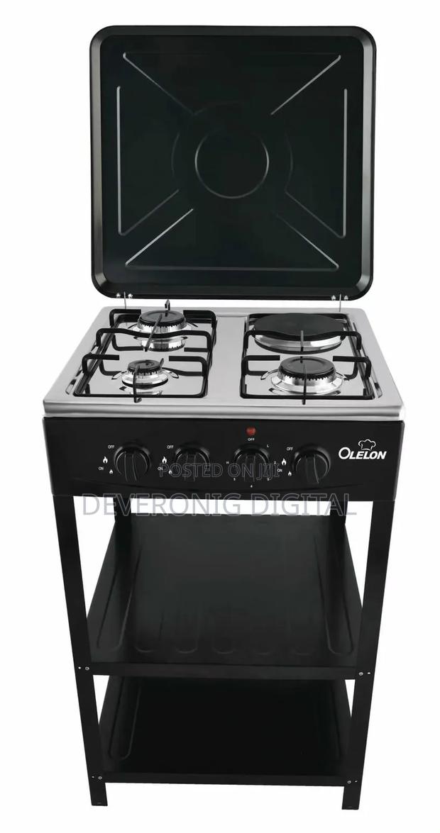 Standing Cooker With Shelves 3+1 Standing Cooker With Shelves