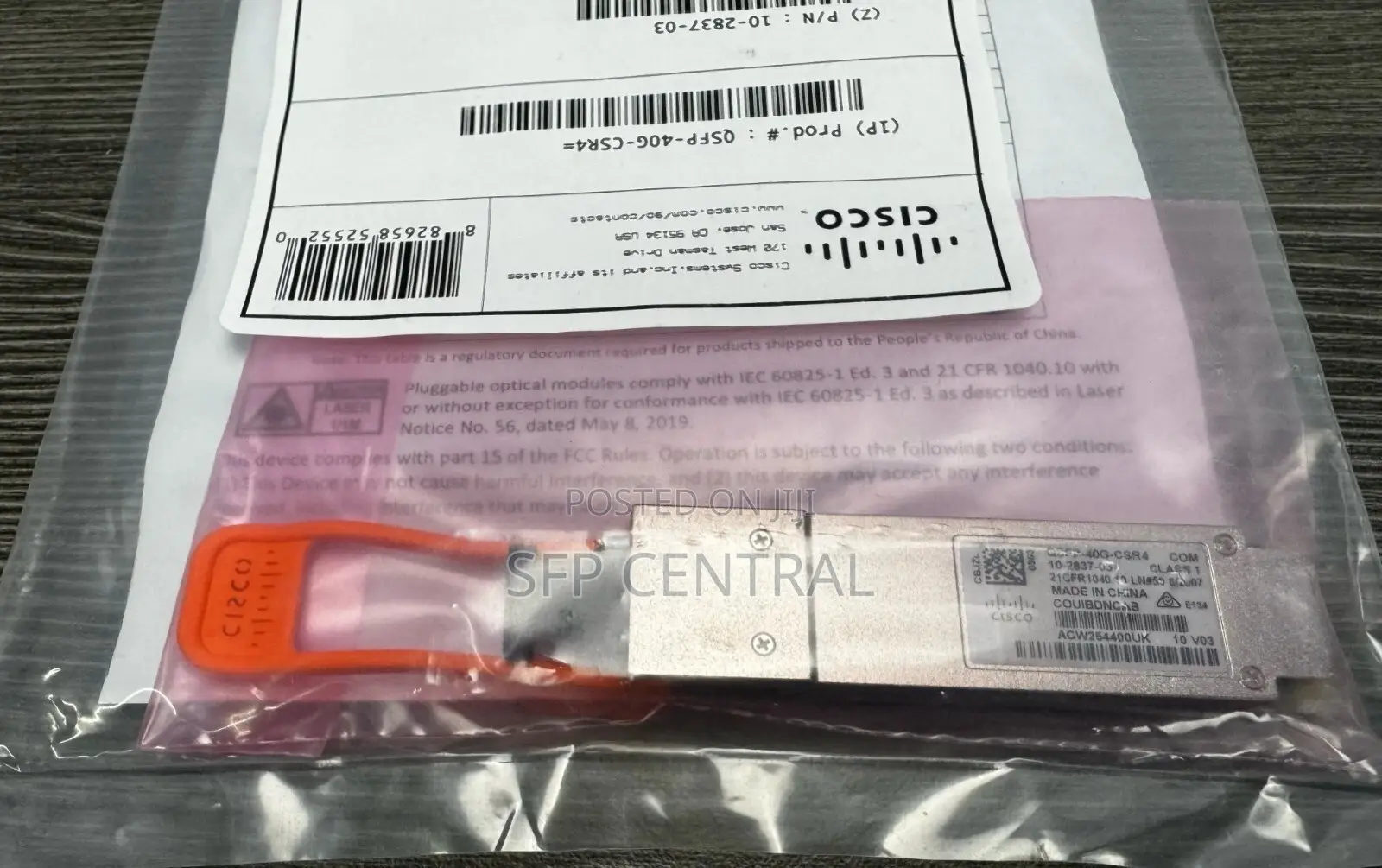 Cisco QSFP-40g-Csr4 QSFP 4x10gbase-Sr XCVR Mod Mpo 300m