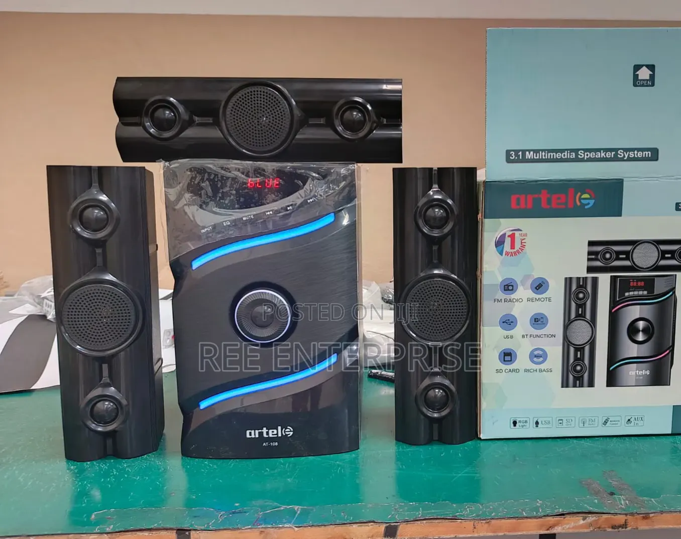 Artel at-108> 3.1ch Woofer Best Music