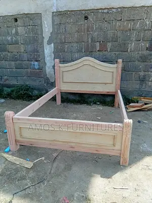 Brown Board Bed