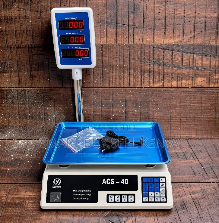 High Precision Acs 40 Upto 40kgs Computerized Electronic Weight Scale