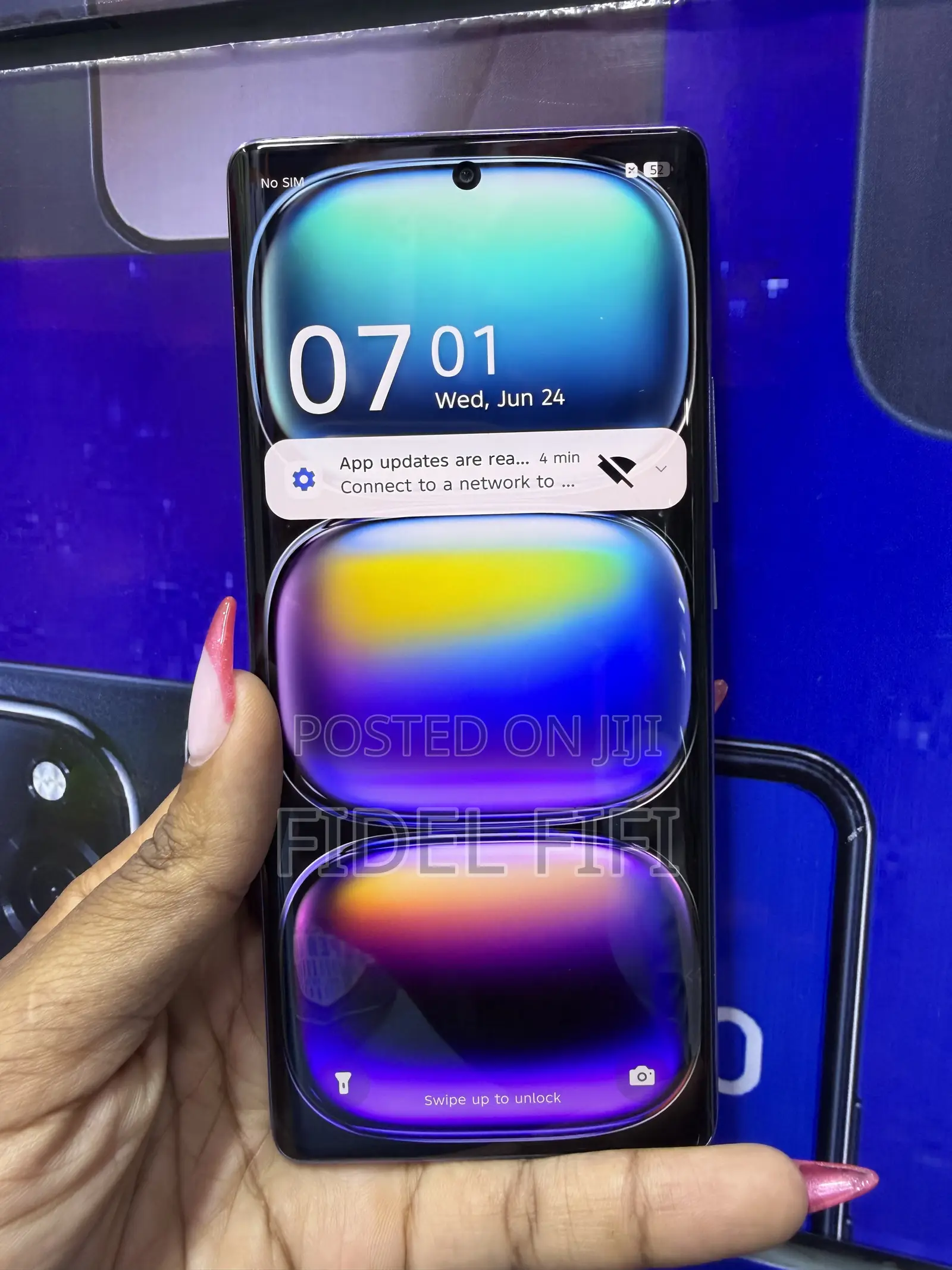 Infinix Hot 50 Pro+ 4G 256 GB Purple