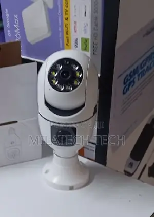 Dual Lens Bulb Wifi PTZ Camera V380 Smart Home Security