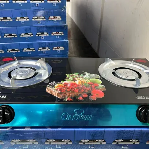 Olelon 2 Burner Top Glass Gas Stove –Jf