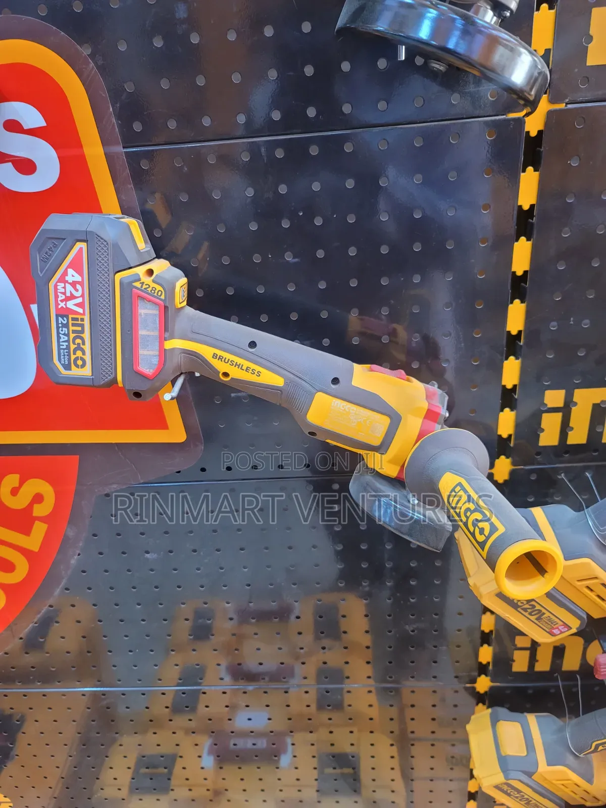 Ingco Brushless Cordless Grinder