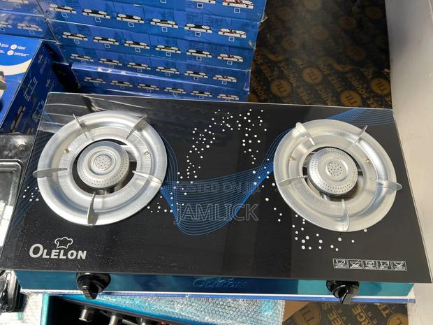 Blue Wave Olelon Top Glass 2 Burner Gas Stove –Jf