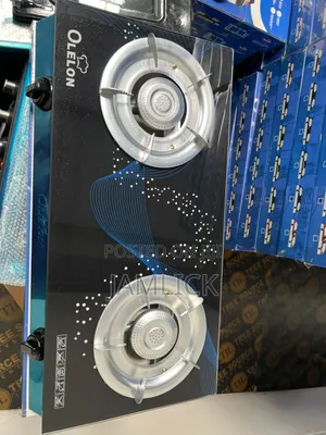 Blue Wave Olelon Top Glass 2 Burner Gas Stove –Jf