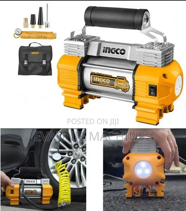 Ingco Auto Air Compressor/Tire Inflator