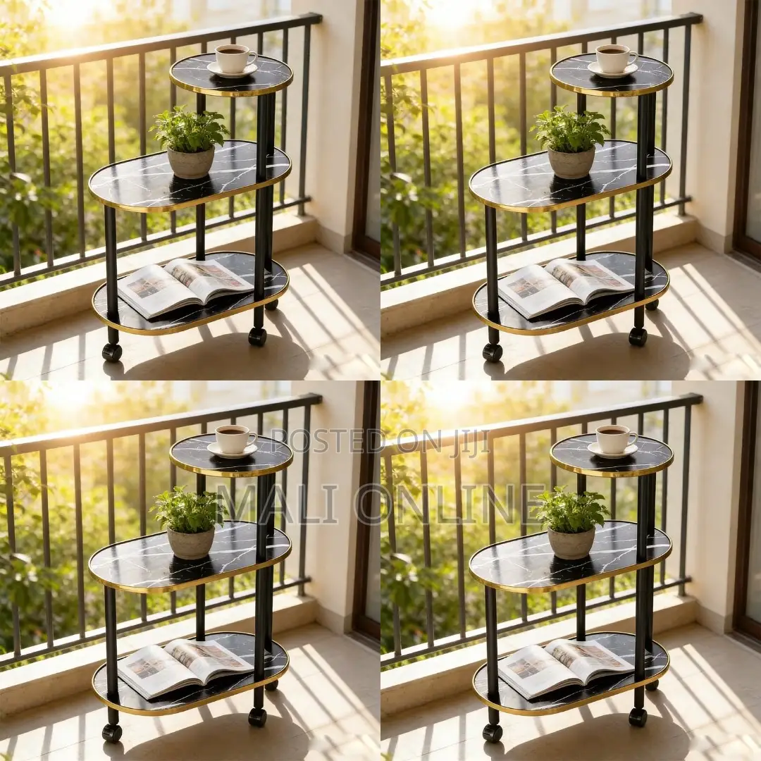 3 Tier Movable Table