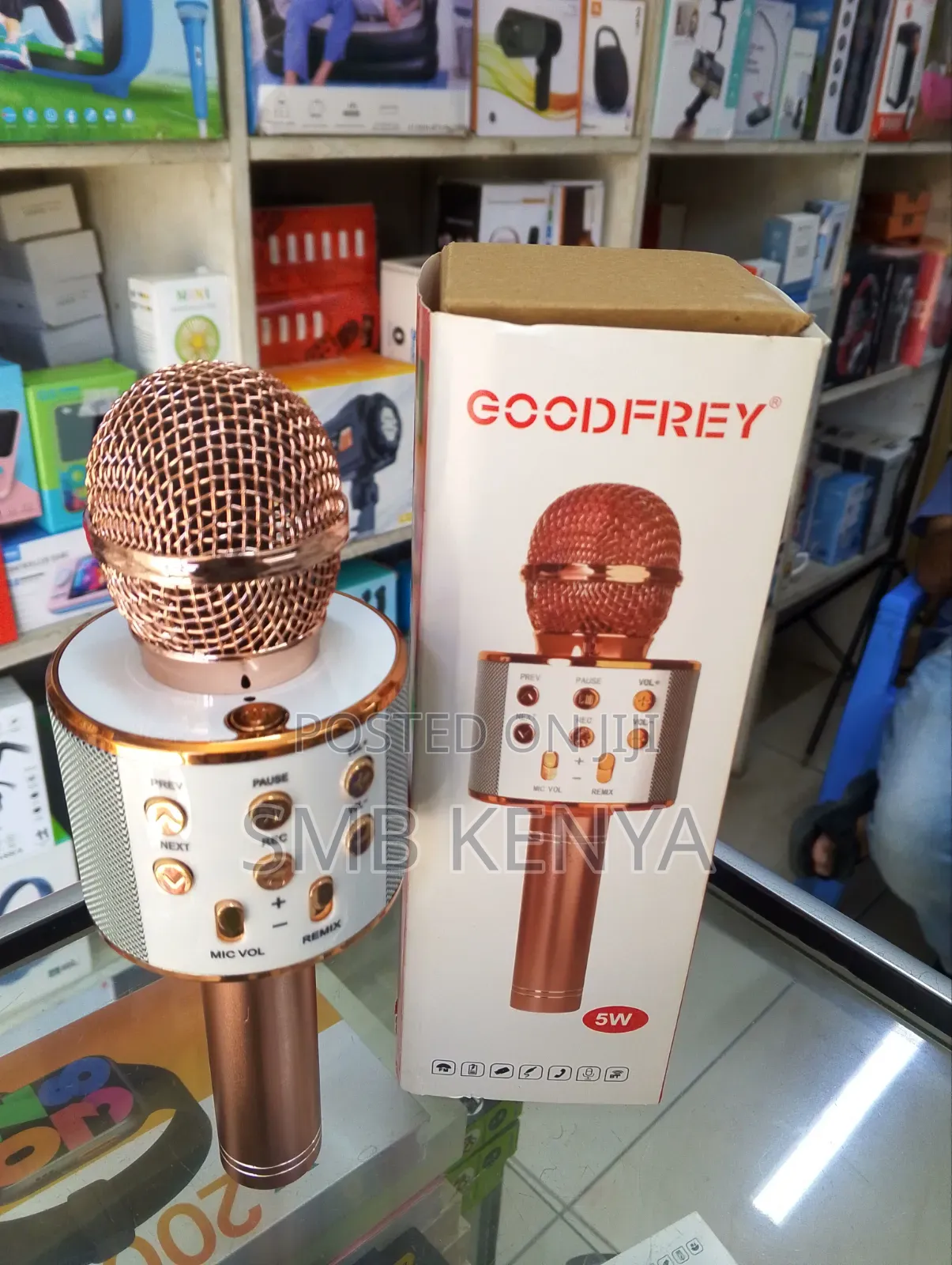 Was 858 Wireless Bluetooth Microphone Speaker