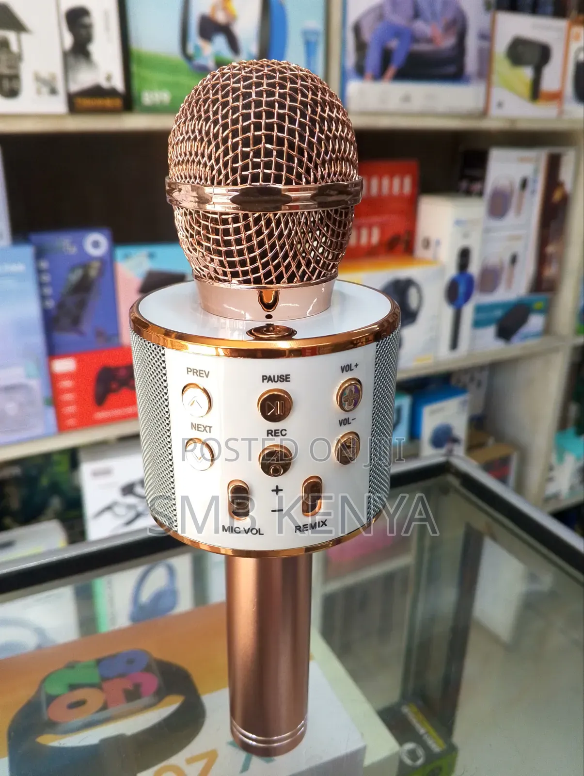 Was 858 Wireless Bluetooth Microphone Speaker
