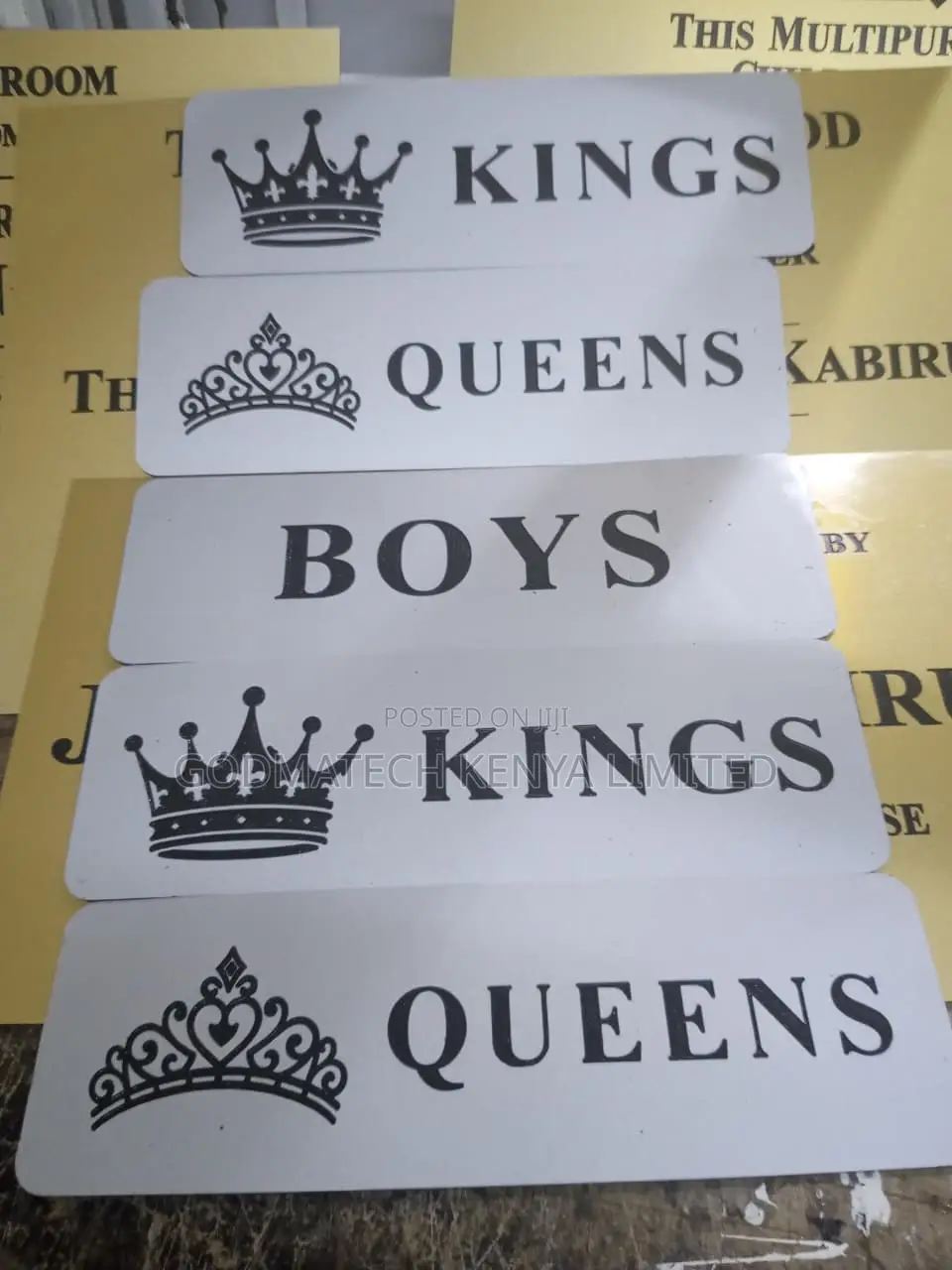 Customized Door Plates