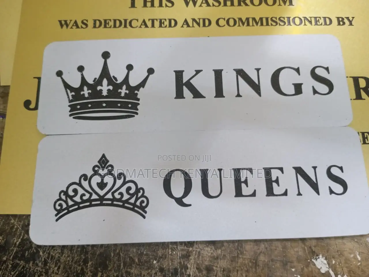 Customized Door Plates