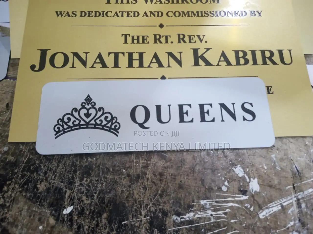 Customized Door Plates