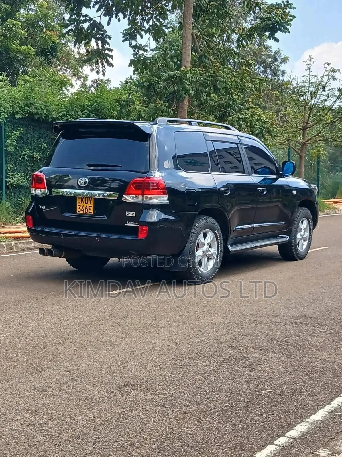 Toyota Land Cruiser 2008 Black