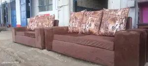 Brown 6 Seater Sofa Set