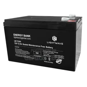 Lightwave Lw Battery 12v 12ah Sealed Rechargeable Battery