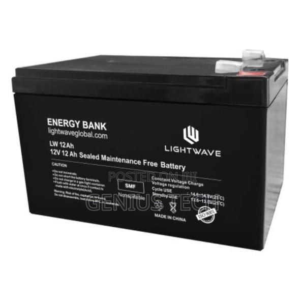 Lightwave Lw Battery 12v 12ah Sealed Rechargeable Battery