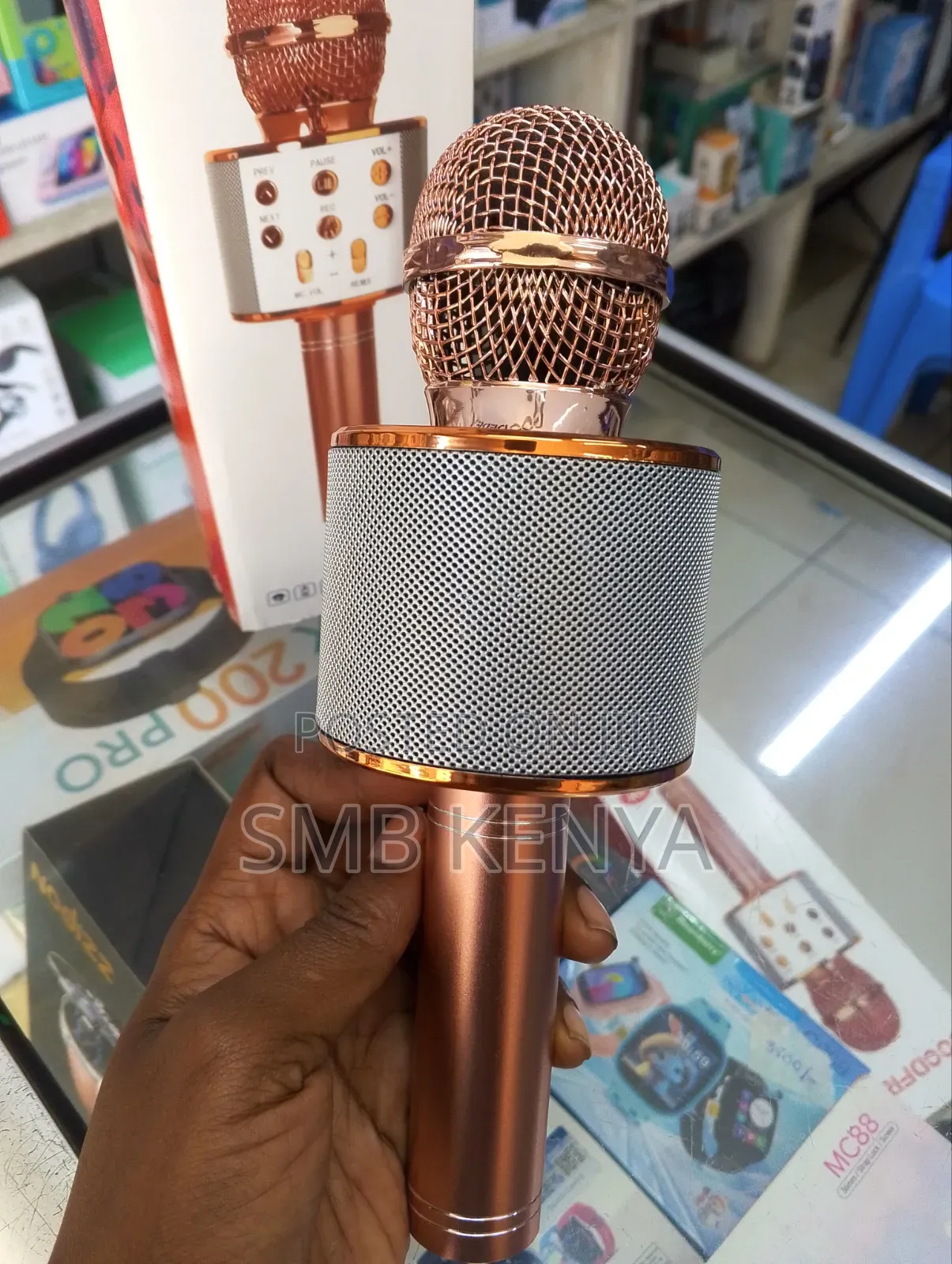 Ws 858 Wireless Bluetooth Handheld Portable Karaoke