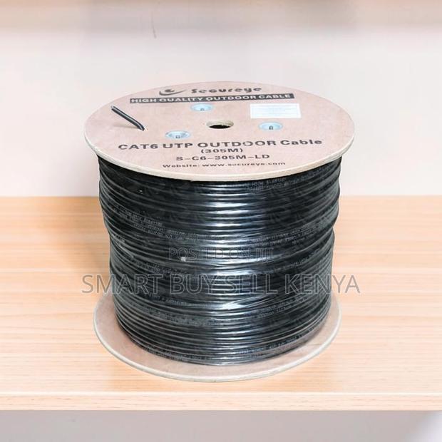 Advanced Technology 305m Outdoor Utp Cat 6 Networking Lan Cable Roll