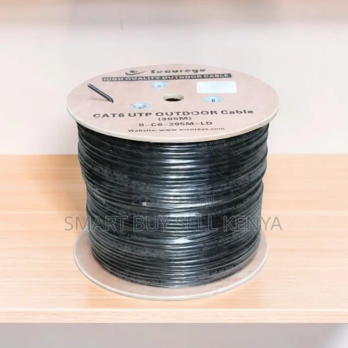 Advanced Technology 305m Outdoor Utp Cat 6 Networking Lan Cable Roll