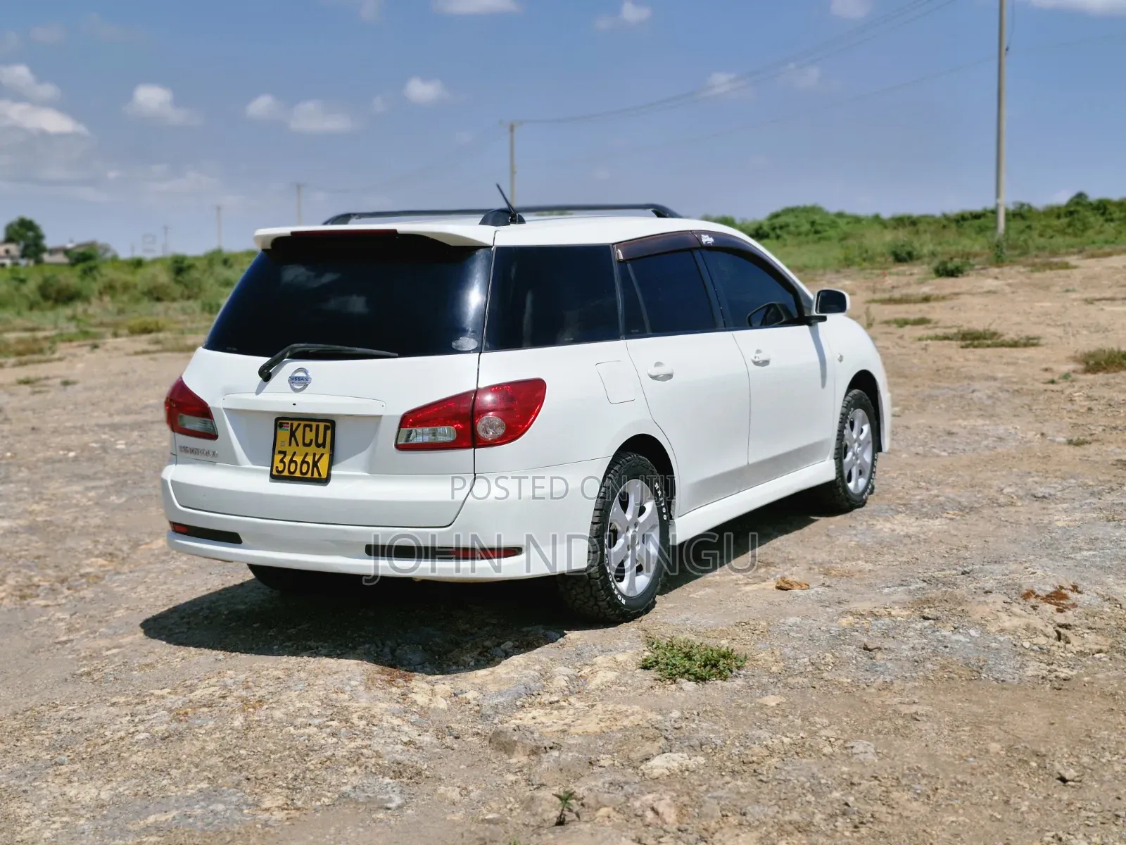 Nissan Wingroad 2012 White