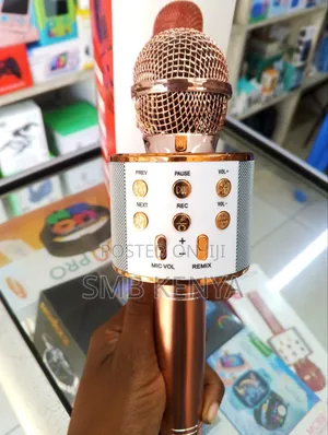 Ws 858 Wireless Karaoke Microphone Usb Player