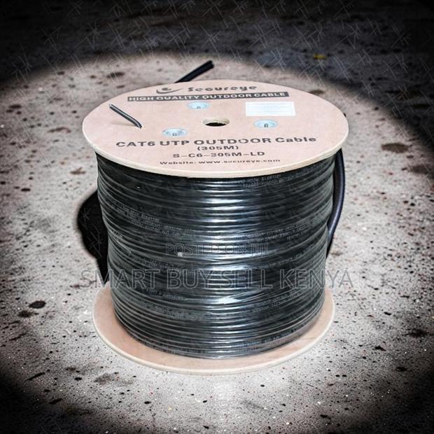 Strong Construction 305m Outdoor Utp Cat 6 Networking Lan Cable Roll