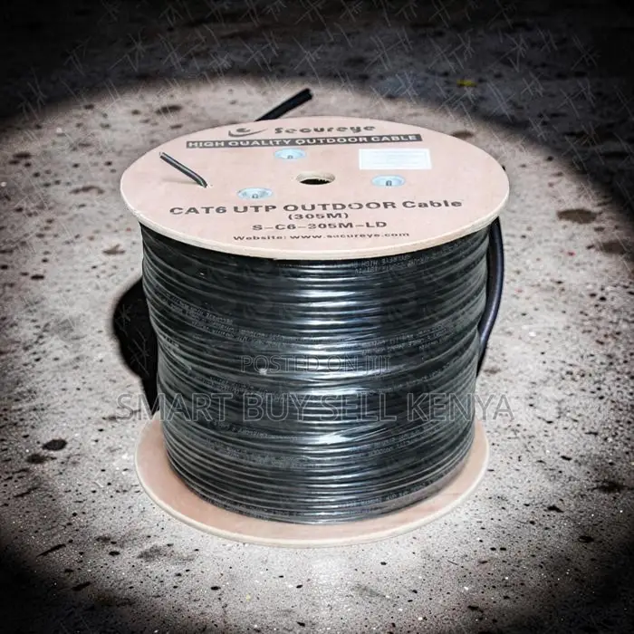 Strong Construction 305m Outdoor Utp Cat 6 Networking Lan Cable Roll