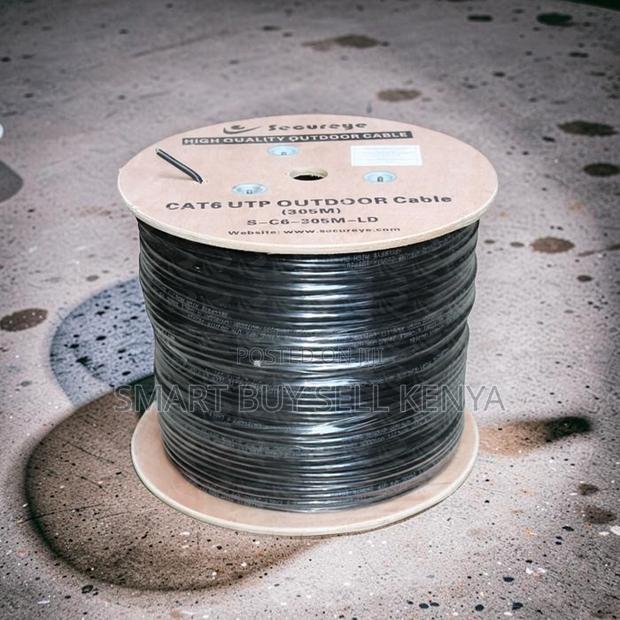 Easy Installation 305m Outdoor Utp Cat 6 Networking Lan Cable Roll