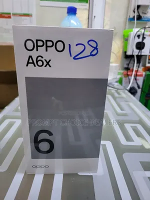 New Oppo A6x 128 GB Blue