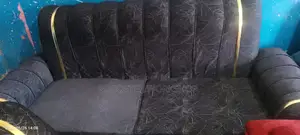 Black 5 Seater Sofa