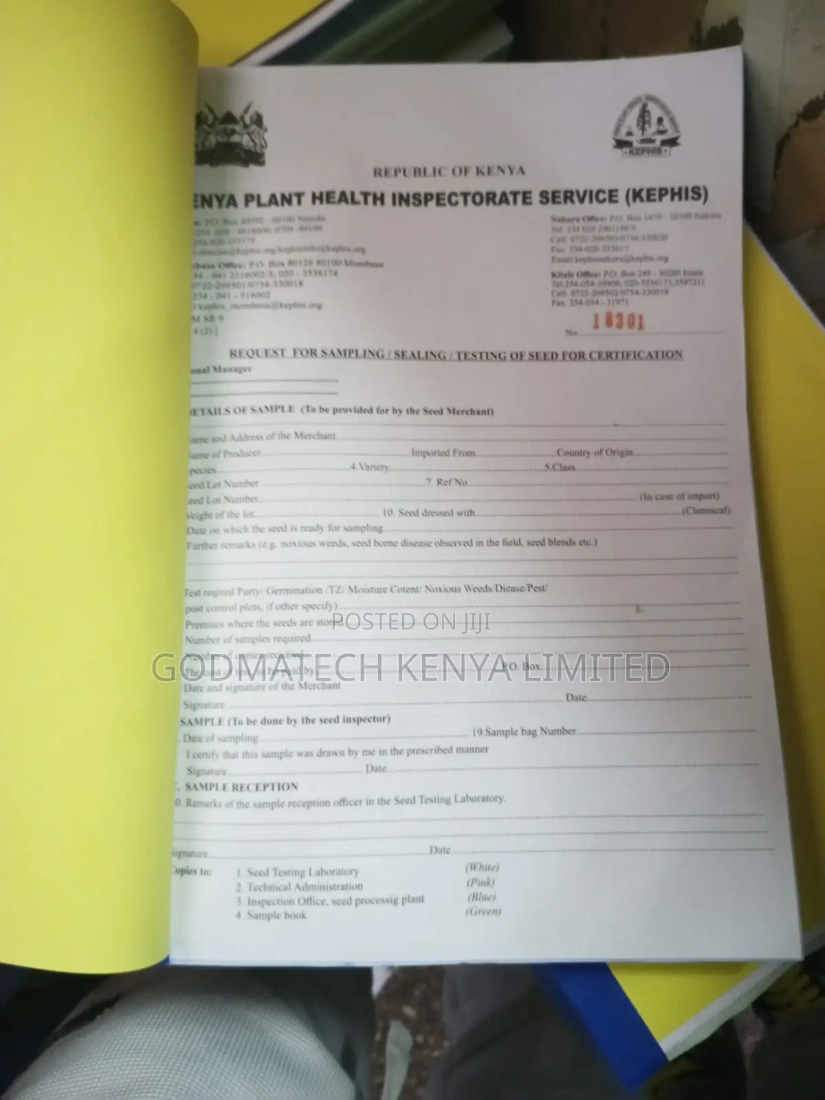 A4,A5 and A6 Receipt Books Printing
