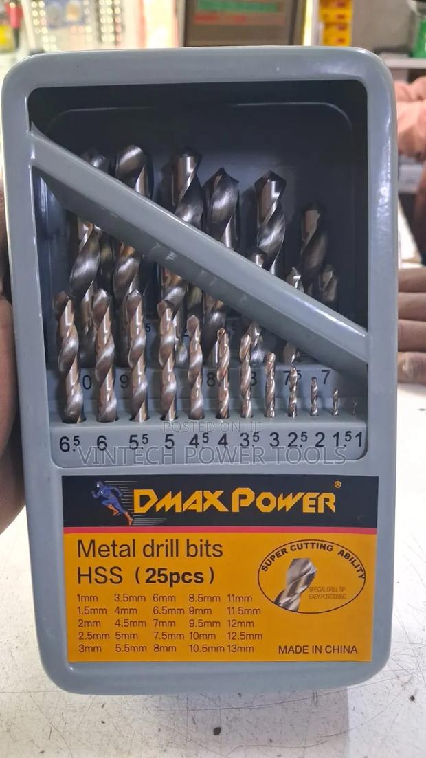 25 PCS Wood and Metal Bits Set