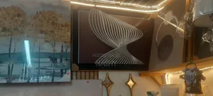 Modern Abstract Wall Art Featuring a Monochrome.