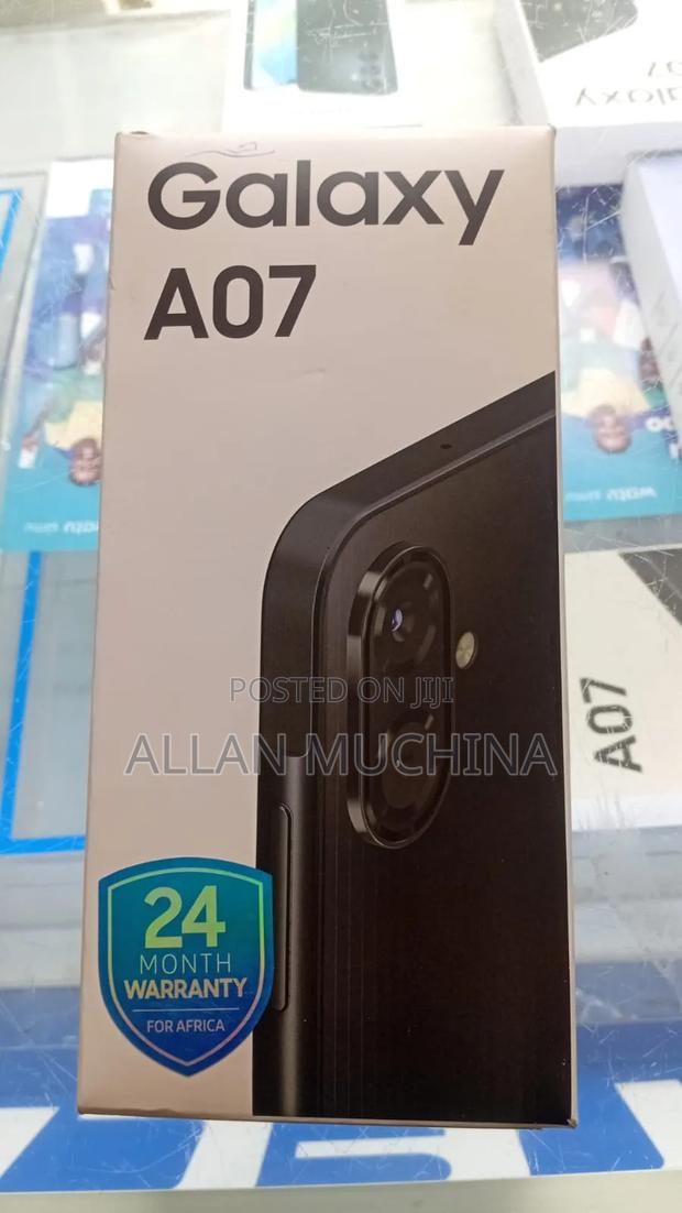 New Samsung Galaxy A07 4G 64 GB Purple - thumbnail 2