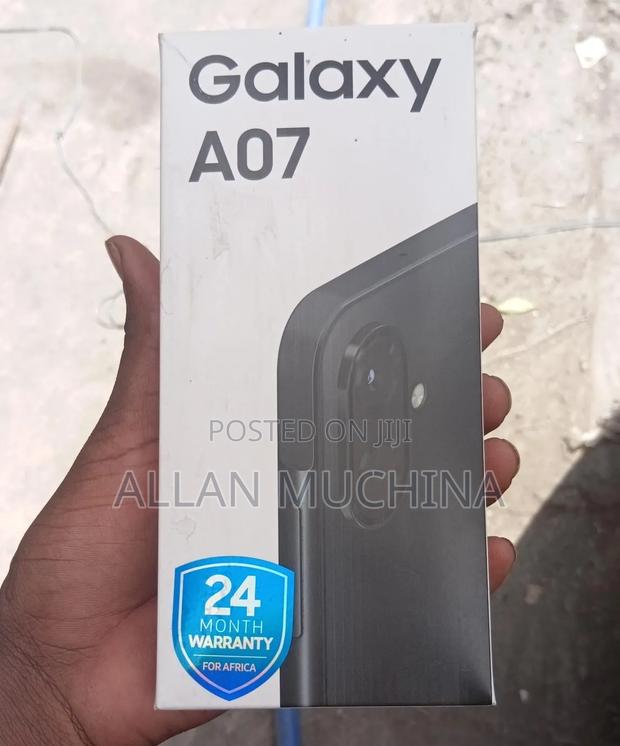 New Samsung Galaxy A07 4G 64 GB Purple - thumbnail 3