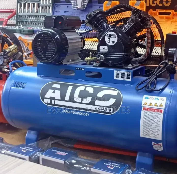 Heavy Duty Aico Air Compressor 100l
