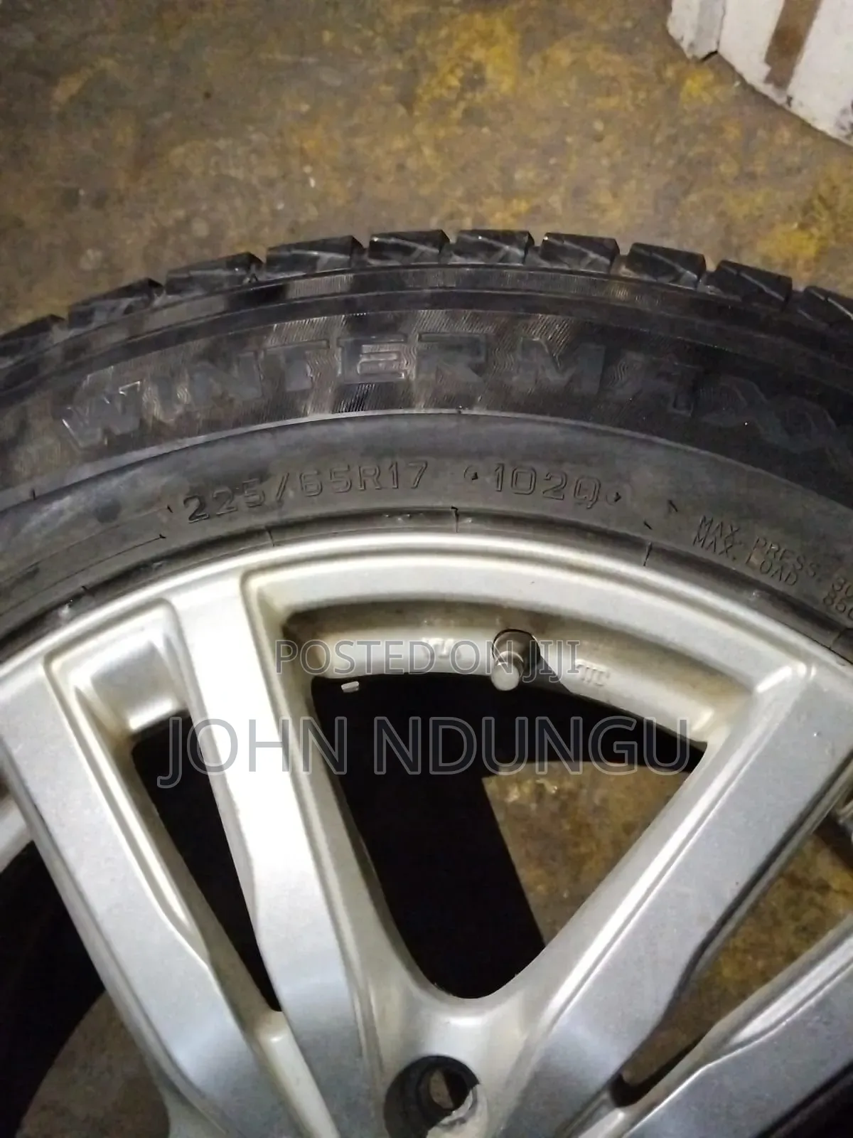 Original Alloy Size 17 With Tyre 225/65 R17 One Set 4 Pieces