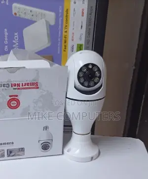 Single Lens Bulb Camera V380 Pro Quality 360 Degrees Bulb Dual