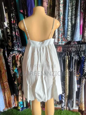 White Y2k-Style Mini Dress