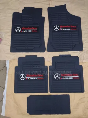 Branded Mercedes Benz 3d Rubber Floor Car Mats