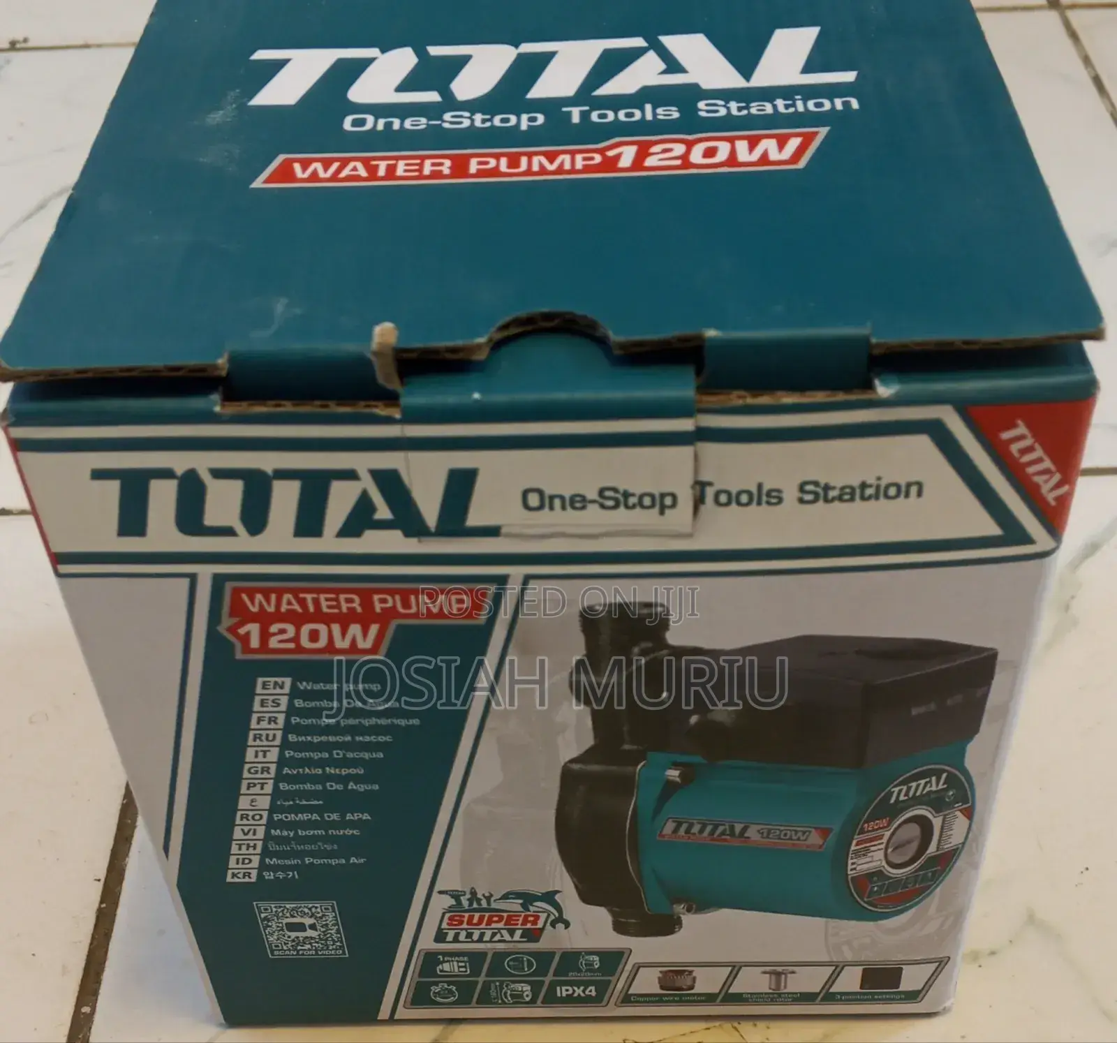 Total 0.2hp Waler Pump