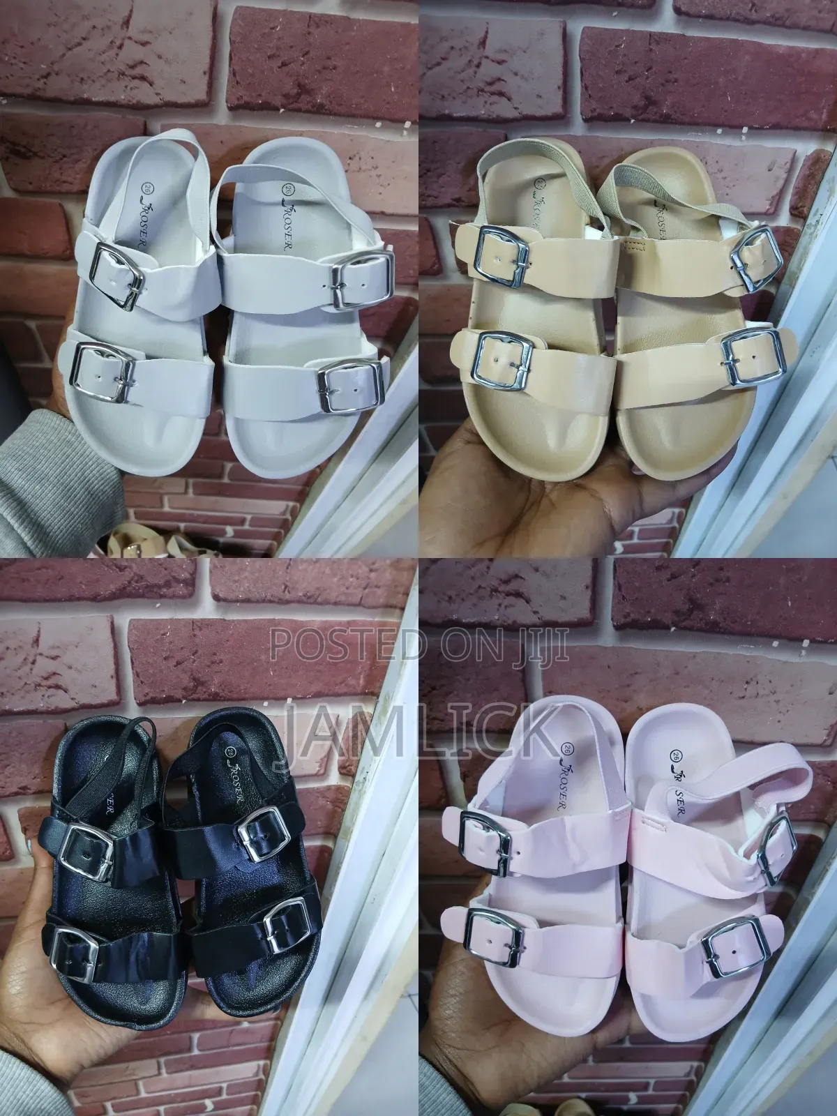 Roser Girls' Open Sandals –Al