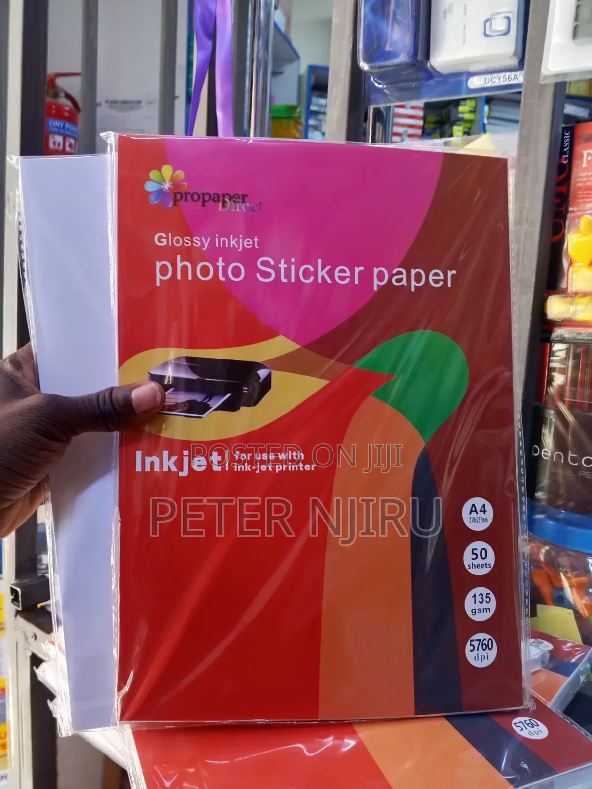 Glossy Photo Sticker Paper